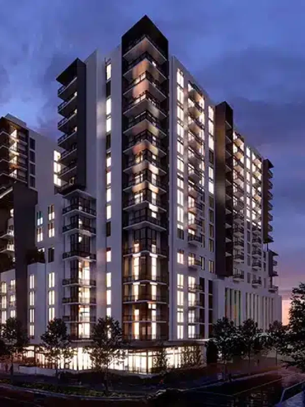 08-14-River-District-Building-Night